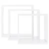 VidaXL 323949, MDF, Biały, 300 mm, 100 mm, 300 mm, 3 szt. Podgląd zdjęcia produktu 4