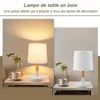 ZMH Nachtlampen, set van 2, wit, tafellamp, kleine Productafbeelding-voorbeeld 11
