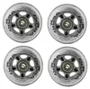 Jeu de roues enPolyuréthanetransparent 76x24 + roulements Voir les images du produit 3