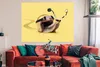 MuchoWow® Poster Schnecke - Tiere - Helm - Gelb - Spiegel Produktbild-Vorschau 2