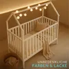 Alavya Home Lit bébé ELLA 70x140 cm pin - blanc Voir les images du produit 11