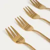 HOMLA ABELE-Set mit 4 goldenen Dessertgabeln Produktbild-Vorschau 2