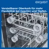 Exquisit Einbau-Geschirrspüler, 12 Maßgedecke, 49 dB(A), Produktbild-Vorschau 6