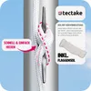 tectake® Aluminium Fahnenmast wetterfest inklusive Seilzug Produktbild-Vorschau 2