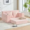 okwish Klappsofa mit 2 Kissen und Becherhalter,Modernes Produktbild-Vorschau 2