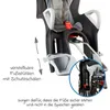 Siège vélo 10+ cadre arrière annexe noir / gris Voir les images du produit 14