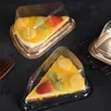 100 kusů trojúhelníkových plastových obalů na dorty, pečivo Náhled obrázku produktu 4