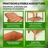 TTL GARDEN Balkon Hochbeet L 80x60x80 cm – Holz Produktbild-Vorschau 5