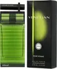 A perfume bottle and its packaging are shown side-by-side against a black background. Voir les images du produit