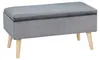 Banc en velours avec rangement RD34483, anthracite Voir les images du produit 10