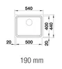Blanco Etagon 500 U Seidenglanz - 521 841 Edelstahlspüle Produktbild-Vorschau 11