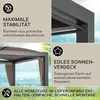 Blumfeldt Doppelliege Outdoor für 2 Personen mit Dach, XL Produktbild-Vorschau 3