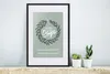 MuchoWow® MuchoWow® Gerahmtes Poster Hallo Wintertage" - Produktbild-Vorschau 3