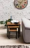 FineBuy 3er Set Design Beistelltisch Sheesham Satztisch Produktbild-Vorschau 4