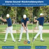 COSTWAY Golfový trenažér švihu, 80 cm golfová tréninková Náhled obrázku produktu 4