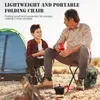 Sitzrucksack Klapp Camping Stuhl Hocker mit Rucksack Produktbild-Vorschau 11