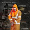 Portwest Warnschutz-Regenjacke H440 Gr. XL Orange Produktbild-Vorschau 6
