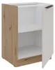 Küchen Unterschrank 60 cm Küche SOLANO Kaschmir beige matt Produktbild-Vorschau 2