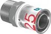 UPONOR S-Press PLUS, prechodová vsuvka, 25, R1"MT, 1 ks. Náhľad obrázku produktu 1