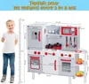 SPIELWERK® Cuisine enfant en bois - Dinette évolutive Voir les images du produit 2
