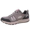 A single gray Skechers men's sneaker is shown from the side against a white background. Voir les images du produit