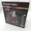 The image shows the retail packaging of a Russell Hobbs Desire Slice & Go food processor. Produktbild-Vorschau