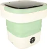 Mini lavatrice portatile pieghevole 12L verde Anteprima dell’immagine prodotto 1