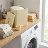 Relaxdays Pojemnik na proszek do prania 6 l, metalowy, z Podgląd zdjęcia produktu 2
