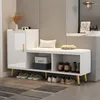 Merax Hochglanz Schuhschrank mit Sitzbank, Schuhbank mit Produktbild-Vorschau 8