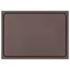 Muvell Schneidebrett Kunststoff HDPE500 | Braun 35x25x2 cm Produktbild-Vorschau 2