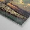 Bilder auf glas - Leuchtturm Wasser Meer Steine - 70x50cm - Produktbild-Vorschau 5