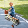 12palcové dětské kolo s podpěrami bílé pro 80-110cm dívky Náhled obrázku produktu 2