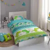 Duvet cover Good Morning 135x200 + 1* 80x80 cm - dinosaurs Produktbild-Vorschau 2