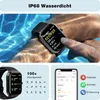 JUNG Fitpolo Smartwatch Damen & Herren Fitnessuhr, mit Produktbild-Vorschau 2