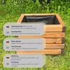 HolzGarden Fioriera in Legno Massello Impregnato con Anteprima dell’immagine prodotto 6