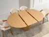 Kulatý rozkládací stůl 130(180)x130 ROWAN - dub Náhled obrázku produktu 2