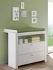 trendteam Babyzimmer Wickelkommode Olivia/Julie Weiß 96 x Produktbild-Vorschau 3