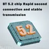 A stylized 3D rendering of a computer chip with the number '5.2' prominently displayed, surrounded by text describing its features. Podgląd zdjęcia produktu
