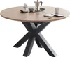 Esstisch Rund ausziehbar Edda 8 110 x 110 x 78 Küchentisch Produktbild-Vorschau 1
