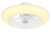 Stropný ventilátor Globo Lighting kovovo biely, LED Náhľad obrázku produktu 1