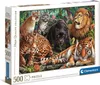 Puzzle CLE 500 HQ Gatti selvatici 35126 Anteprima dell’immagine prodotto 2