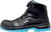 A black and blue work boot is shown against a white background. Anteprima dell’immagine prodotto