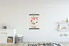 MuchoWow® Textilposter Schmetterlinge - Blumen - Stilleben Produktbild-Vorschau 2
