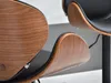 Designová barová židle ALIANA - ořech / černá Náhled obrázku produktu 11