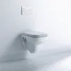 WC-Sitz D-Code ohne SoftClose Scharniere edelstahl, weiß Produktbild-Vorschau 9