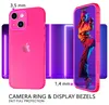 Custodia al neon per iPhone 14, custodia traslucida e Anteprima dell’immagine prodotto 5