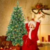 XINZI Kunstkerstboom, 120 cm, PVC, groen – Met Productafbeelding-voorbeeld 8