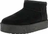 A black platform boot is shown from the side against a white background. Produktbild-Vorschau
