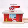 Bigjigs Holz Eisenbahnset Feuerwehrstation mit Produktbild-Vorschau 6