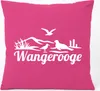 Huuraa Kissen Wangerooge Strandmotiv 40x40cm mit Füllung Produktbild-Vorschau 1